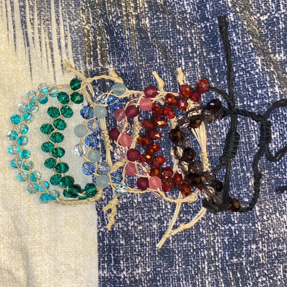 Handmade adjustable bracelets - Picture 2 of 3